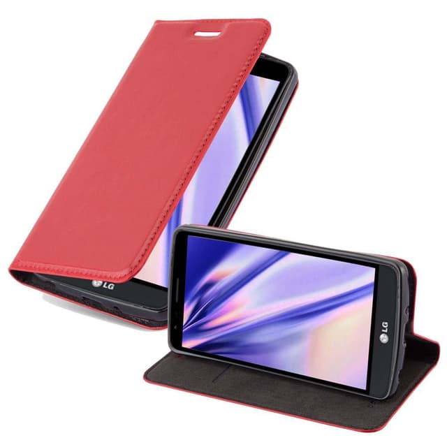 LG G3 STYLUS Skal Fodral Case (Röd)