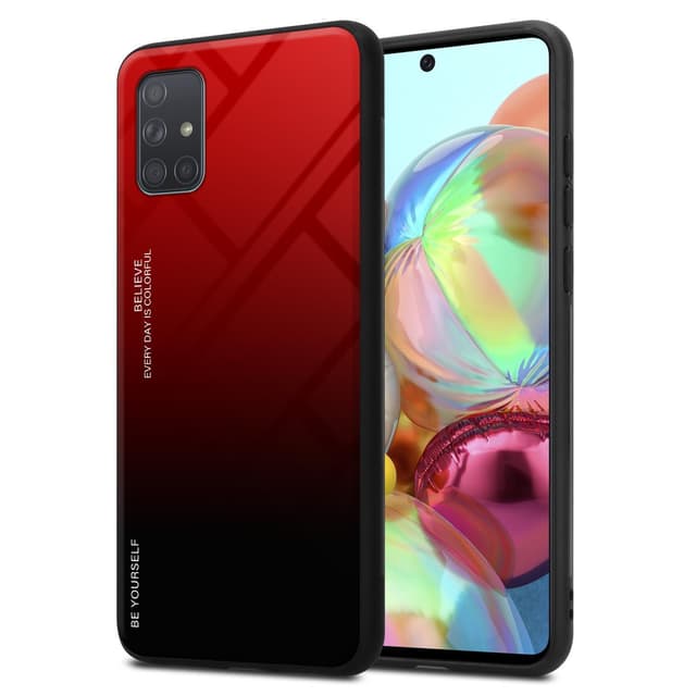 Suojakuori Samsung Galaxy A71 4G Kotelo (Musta)