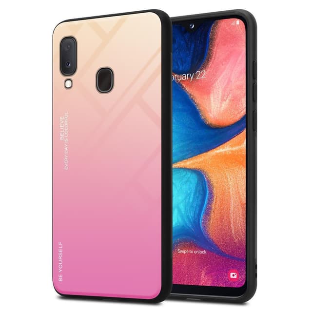 Samsung Galaxy A10e / A20e Skal Fodral Case (Svart)
