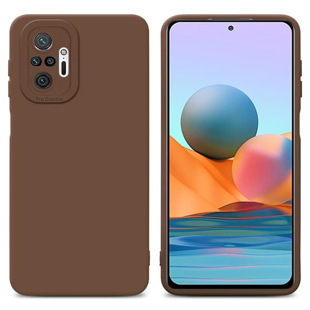 Xiaomi RedMi NOTE 10 PRO Skal Fodral Case (Brun)