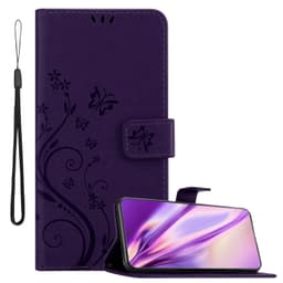 Motorola EDGE 20 Suojakuori Lompakkokotelo (Violetti)