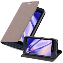 HTC Desire 626G lommebokdeksel deksel (brun)