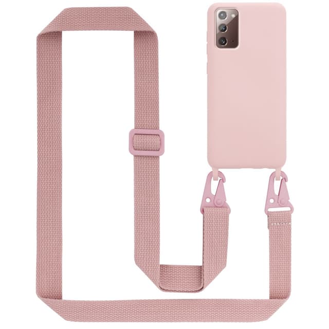 Samsung Galaxy NOTE 20 Etui Cover Kæde (Lyserød)