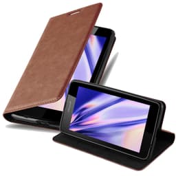 Nokia Lumia 540 Cover Etui Case (Brun)