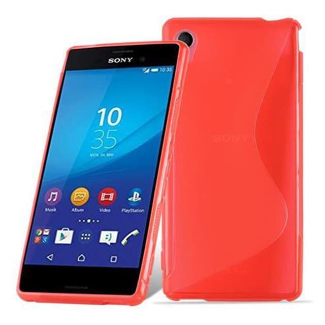 Sony Xperia M4 AQUA Etui Case Cover (Rød)