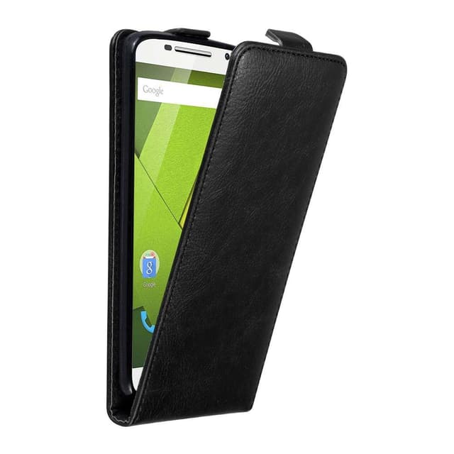 Motorola MOTO X PLAY Pungetui Flip Cover (Sort)