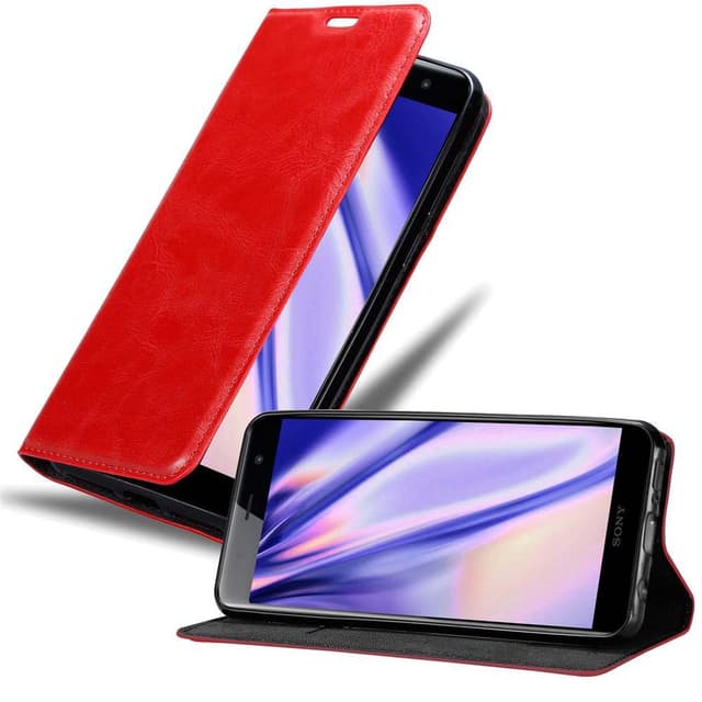 Sony Xperia XZ2 PREMIUM Skal Fodral Case (Röd)