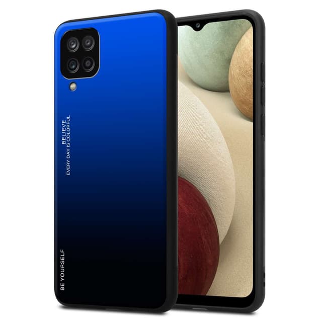 Deksel Samsung Galaxy A12 / M12 Case Cover (Svart)