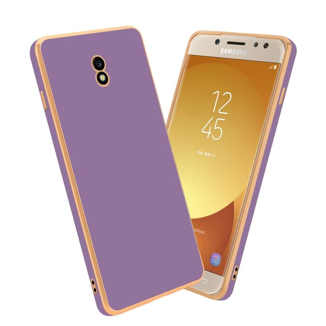 Samsung Galaxy J3 2017 Skal Fodral Case (Lila)