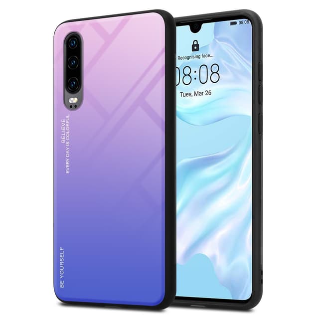 Suojakuori Huawei P30 Kotelo (Musta)