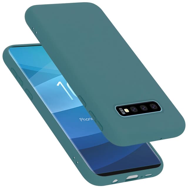 Samsung Galaxy S10 PLUS Skal Fodral Case (Grön)
