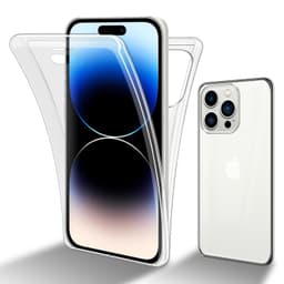 iPhone 14 PRO Suojakuori Case Cover (Läpinäkyvä)