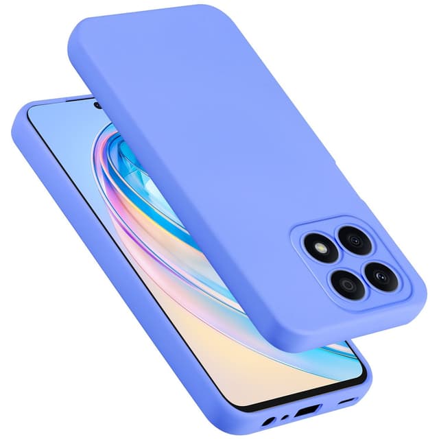Honor x8a Skal Fodral Case (Lila)
