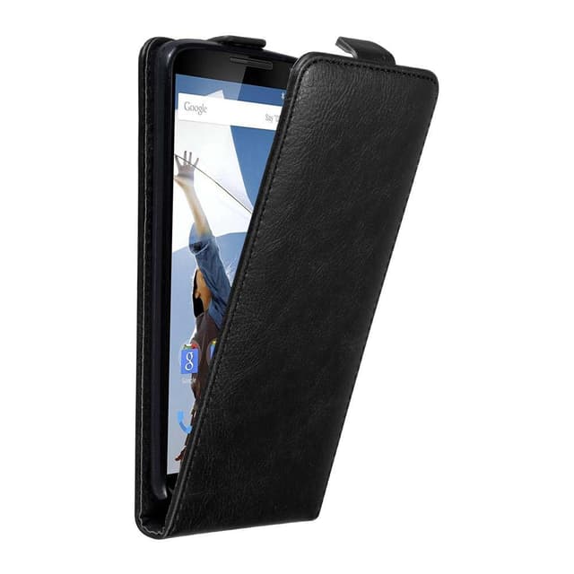 Motorola Google NEXUS 6 Flipfodral Skal (Svart)