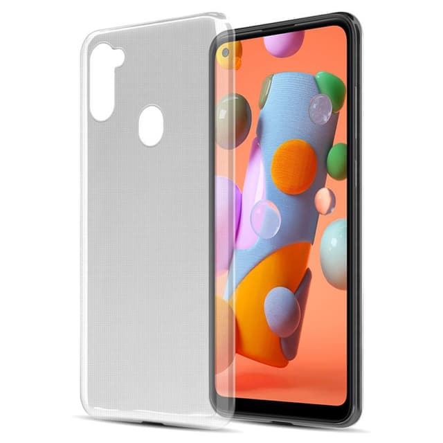Samsung Galaxy A11 / M11 Suojakuori Kotelo (Läpinäkyvä)