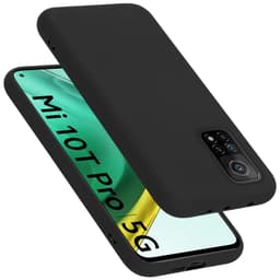 Xiaomi Mi 10T / Mi 10T PRO silikondeksel case (svart)