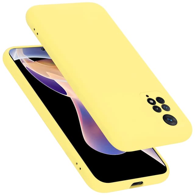 Xiaomi RedMi NOTE 11 PRO 4G / 5G Skal Fodral Case (Gul)