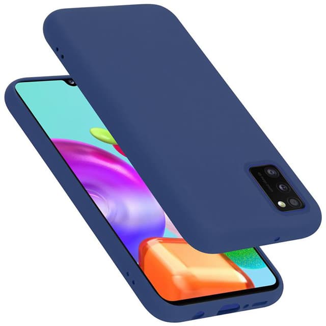 Samsung Galaxy A41 Cover Etui Case (Blå)