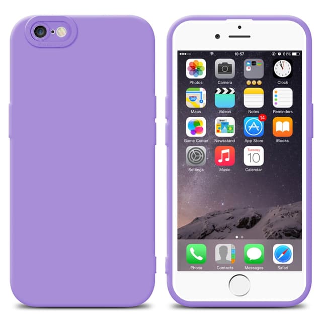 iPhone 6 / 6S Cover Etui Case (Lilla)