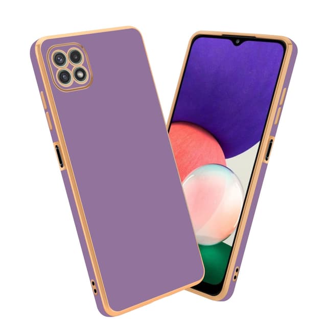 Samsung Galaxy A22 5G Suojakuori Cover (Violetti)