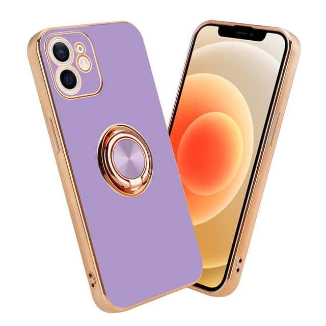 iPhone 11 silikondeksel case (lilla)