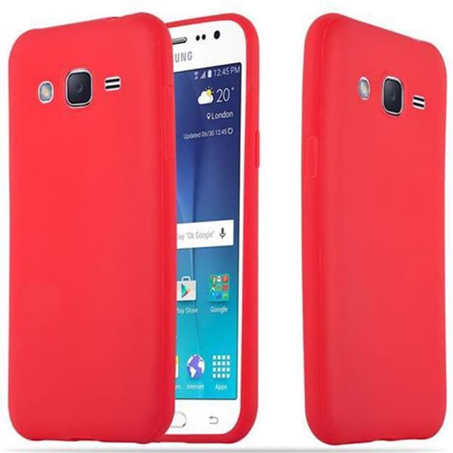 Skal Samsung Galaxy J2 2015 Fodral Case (Röd)