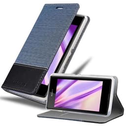 Sony Xperia E3 Pungetui Cover Case (Blå)