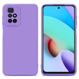 Xiaomi RedMi 10 Skal Fodral Case (Lila)