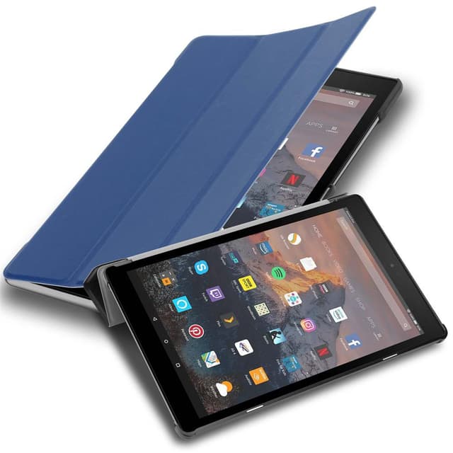 Kindle FIRE HD 10 2017 (7. Gen.) Skal Fodral Case (Blå)