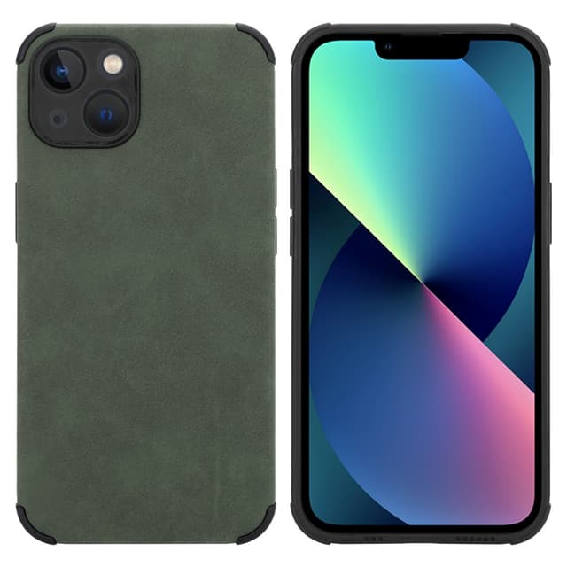 Skal iPhone 13 Fodral Case (Grön)