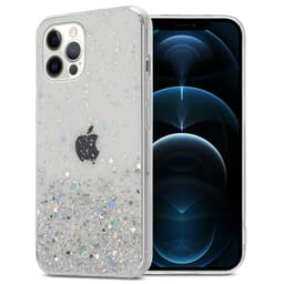 iPhone 12 PRO MAX Suojakuori Suojakotelo (Läpinäkyvä)