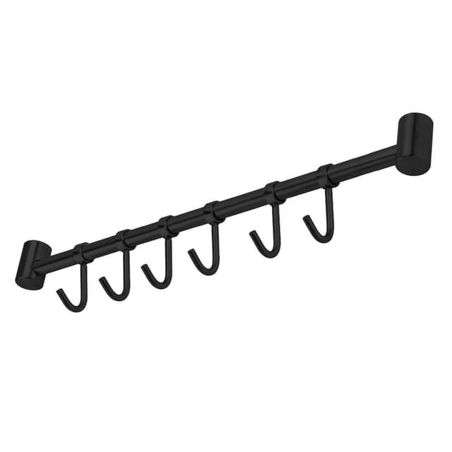 Hängande köksskena Krokar Vägghållare (6 krokar)