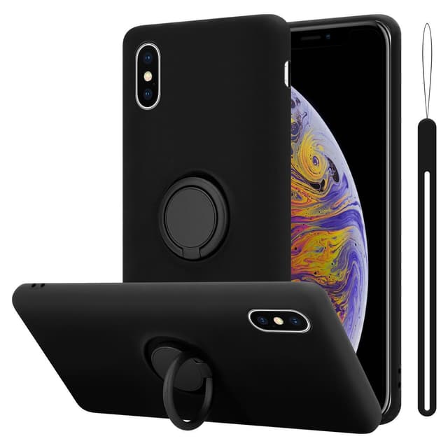 Skal iPhone XS MAX Fodral Case (Svart)