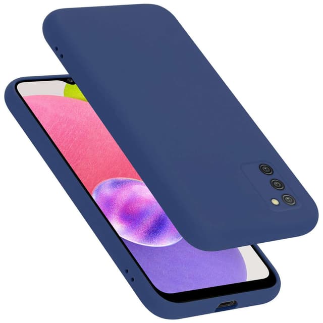 Samsung Galaxy A03s Cover Etui Case (Blå)