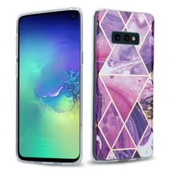 Samsung Galaxy S10 4G lommebokdeksel etui (lilla)