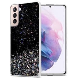 Samsung Galaxy S21 PLUS Suojakuori Kotelo (Musta)