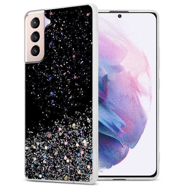 Samsung Galaxy S21 PLUS Suojakuori Kotelo (Musta)