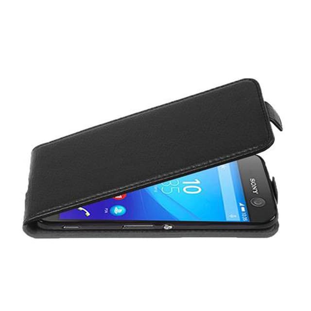 Sony Xperia M5 Flipfodral Skal (Svart)
