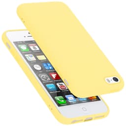 iPhone 5 / 5S / SE 2016 Suojakuori Kotelo (Keltainen)