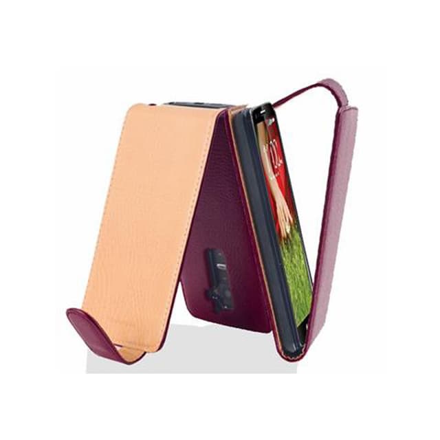 LG G2 Flipfodral Skal (Lila)