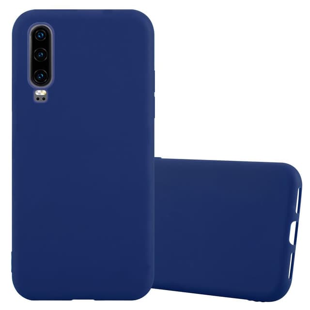 Cover Huawei P30 Etui Case (Blå)