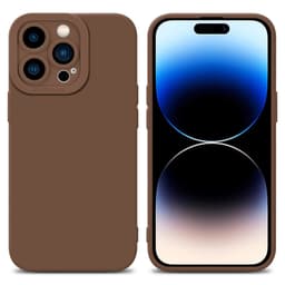 iPhone 14 PRO Suojakuori Kotelo (Ruskea)