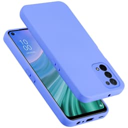 OPPO A54 5G / A74 5G silikondeksel case (Lilla)