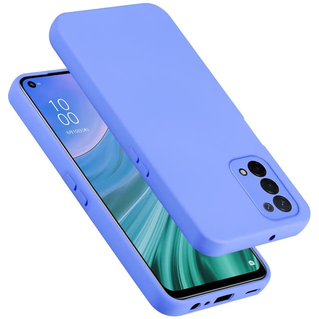 OPPO A54 5G / A74 5G Skal Fodral Case (Lila)