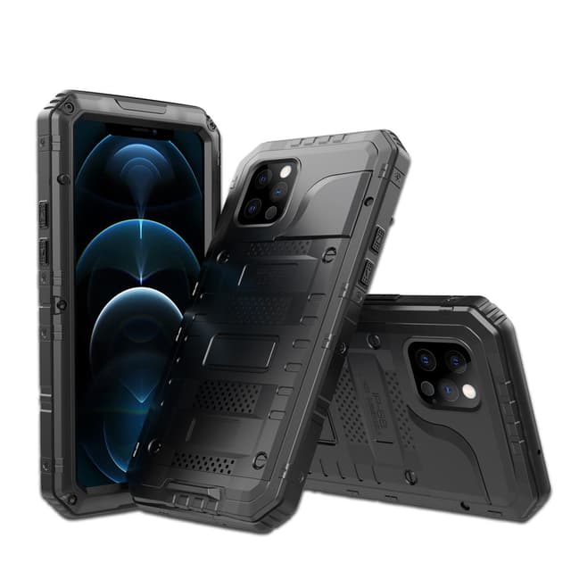 iPhone 12 PRO Suojakuori Kuoret (Musta)