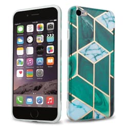 iPhone 6 PLUS / 6S PLUS Plånboksfodral Skal (Grön)