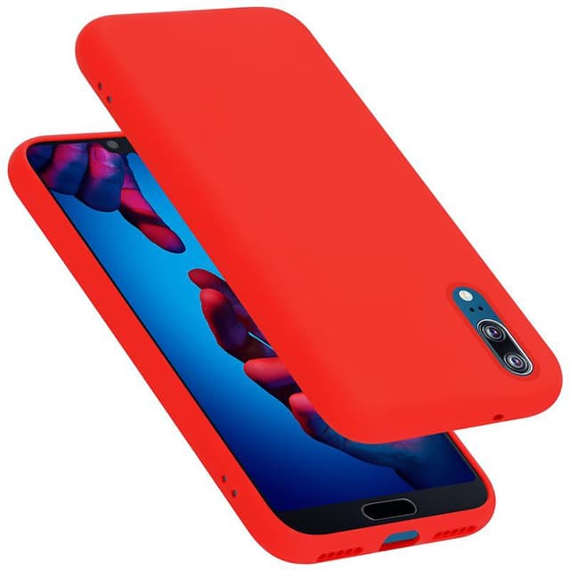 Huawei P20 Cover Etui Case (Rød)