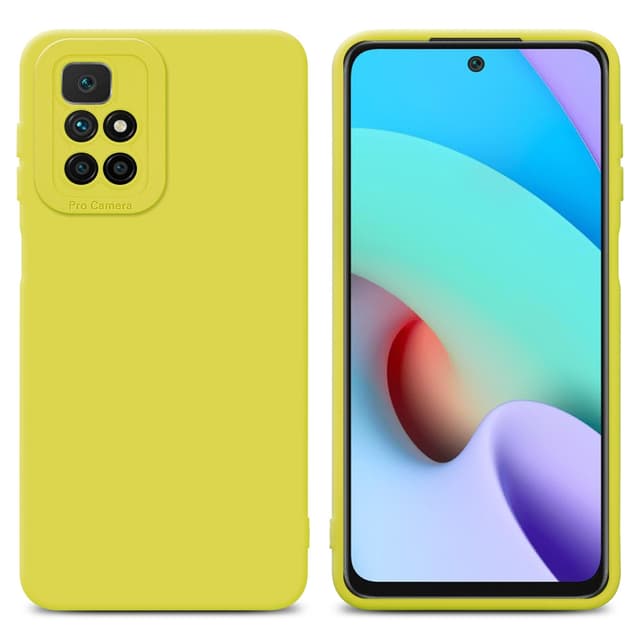 Xiaomi RedMi 10 Skal Fodral Case (Gul)