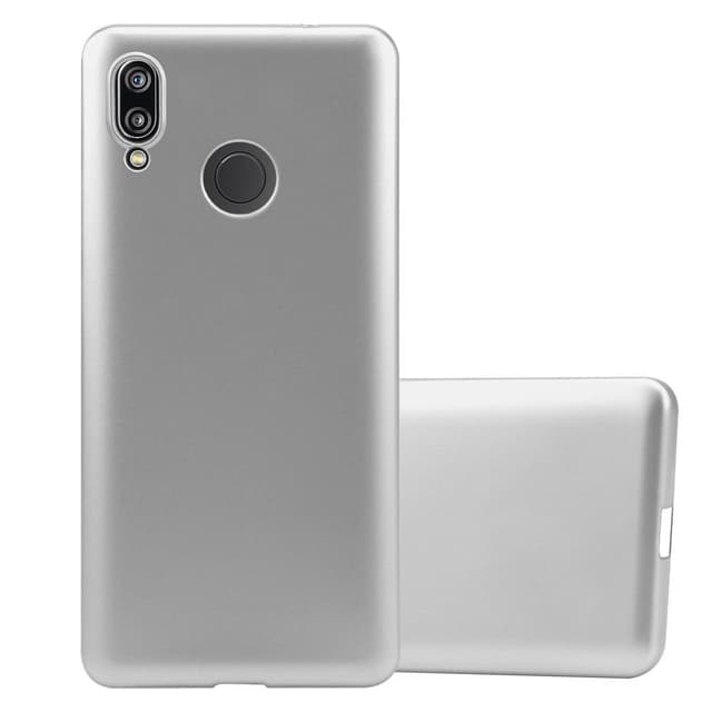 Huawei P20 LITE 2018 / NOVA 3E Cover Etui Case (Sølv)