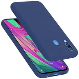 Samsung Galaxy A40 Suojakuori Kotelo (Sininen)